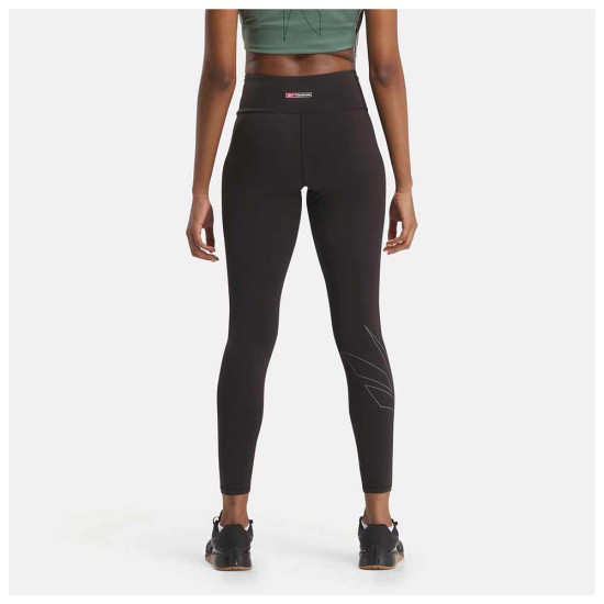 Reebok Γυναικείο κολάν Lux Bold High-Rise Graphic Tight